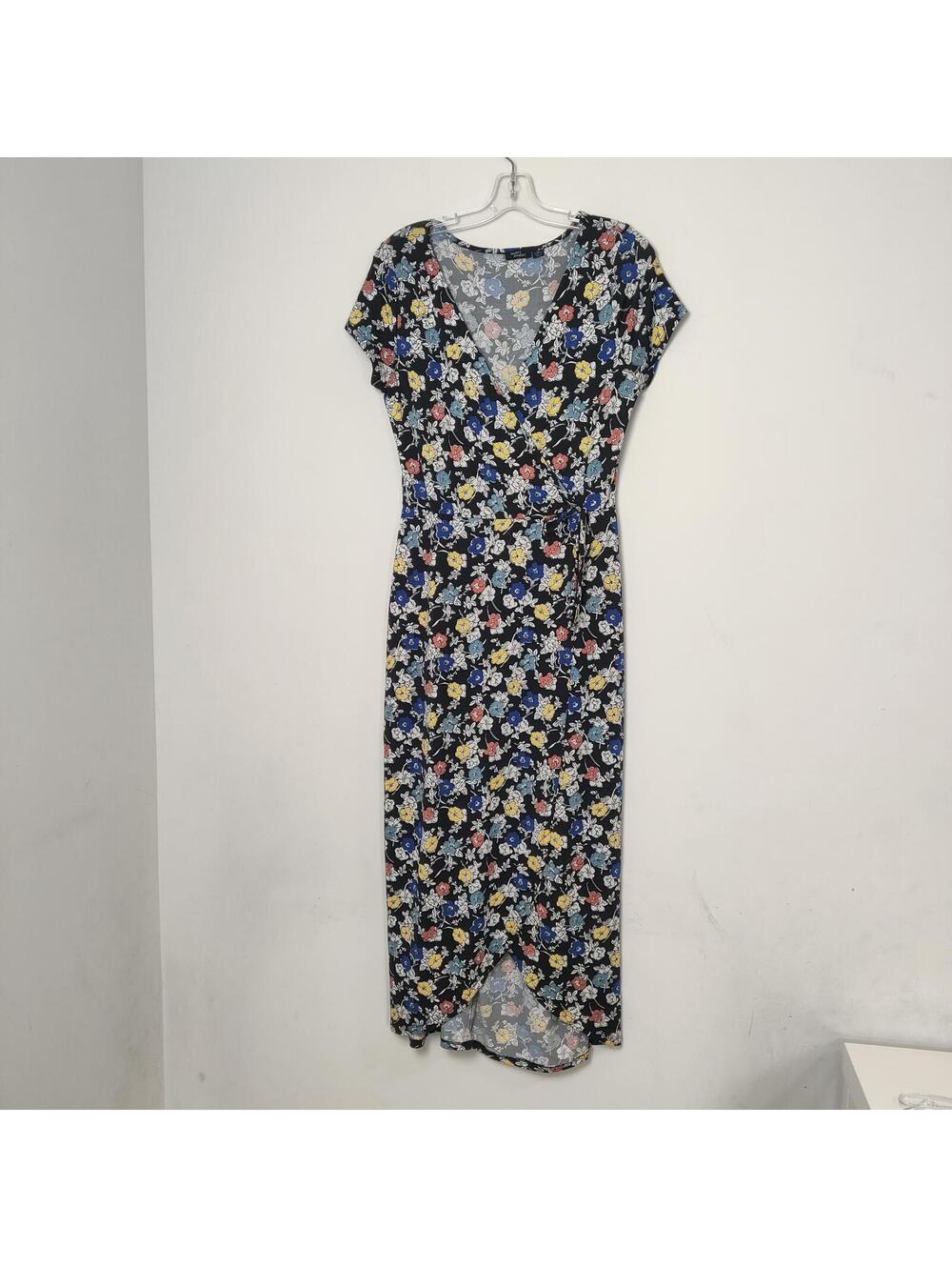 Rebel Sugar Floral Wrap Maxi Dress Size XL